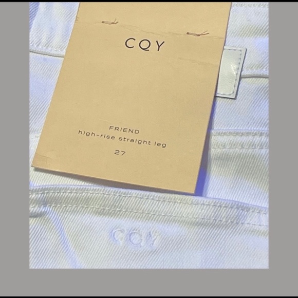 CQY White Ankle Jeans - Picture 2 of 2